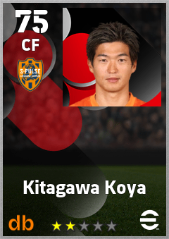 Kitagawa Koya — CF, OVR 75, MAX 75