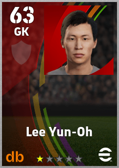 Lee Yun-Oh eFootball player card