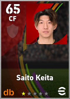 Saito Keita — CF, OVR 65, MAX 65