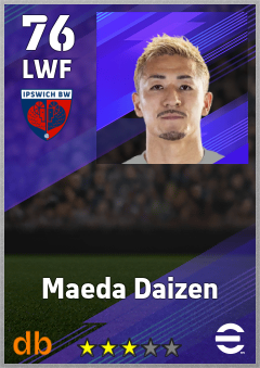 Maeda Daizen eFootball player card