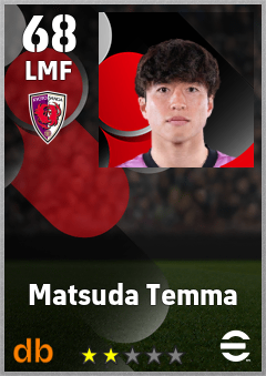 Matsuda Temma eFootball player card