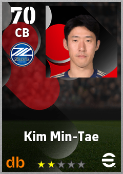 Kim Min-Tae eFootball player card
