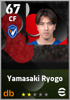 Yamasaki Ryogo — CF, OVR 67, MAX 67