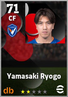 Yamasaki Ryogo — CF, OVR 71, MAX 71