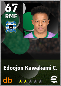 Edoojon Kawakami C. — RMF, OVR 67, MAX 67