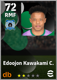 Edoojon Kawakami C. eFootball player card