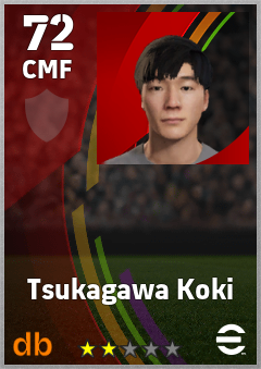 Tsukagawa Koki eFootball player card