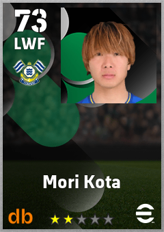 Mori Kota — LWF, OVR 73, MAX 73
