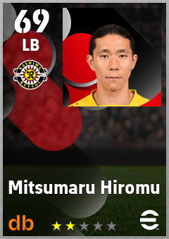 Mitsumaru Hiromu eFootball player card