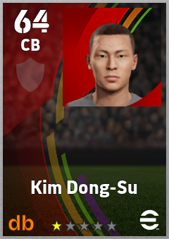 Kim Dong-Su eFootball player card
