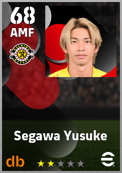 Segawa Yusuke eFootball player card