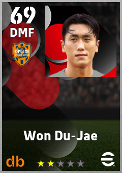 Won Du-Jae — DMF, OVR 69, MAX 69