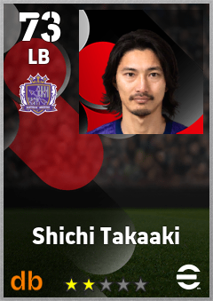 Shichi Takaaki — LB, OVR 73, MAX 73