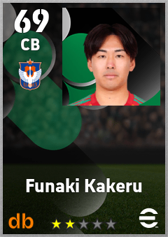 Funaki Kakeru eFootball player card
