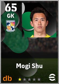 Mogi Shu — GK, OVR 65, MAX 65