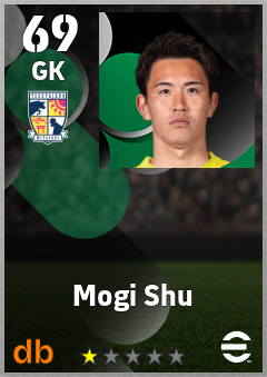 Mogi Shu — GK, OVR 69, MAX 69