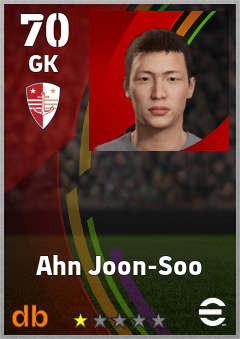 Ahn Joon-Soo eFootball player card