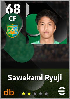 Sawakami Ryuji eFootball player card