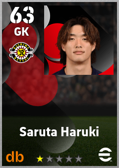 Saruta Haruki eFootball player card
