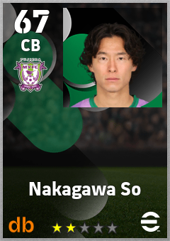 Nakagawa So eFootball player card