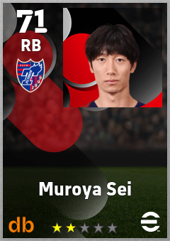 Muroya Sei eFootball player card