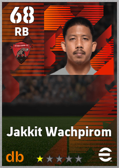 Jakkit Wachpirom eFootball player card