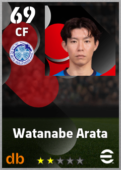 Watanabe Arata eFootball player card
