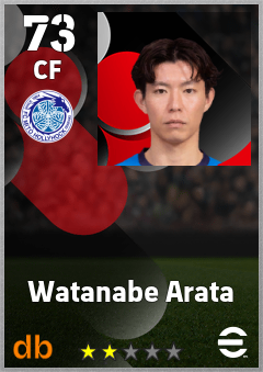 Watanabe Arata eFootball player card