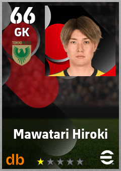 Mawatari Hiroki eFootball player card
