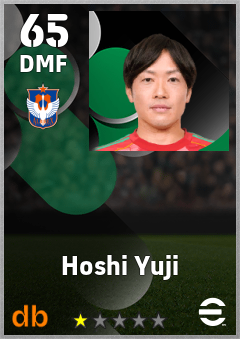 Hoshi Yuji eFootball player card