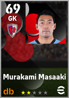 Murakami Masaaki eFootball player card