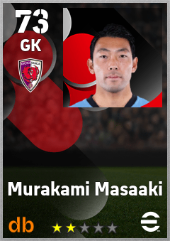 Murakami Masaaki eFootball player card