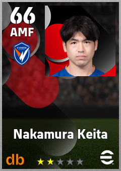 Nakamura Keita — AMF, OVR 66, MAX 66