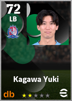 Kagawa Yuki — LB, OVR 72, MAX 72