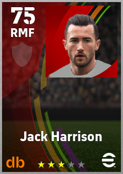 Jack Harrison eFootball player card