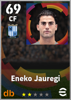 Eneko Jauregi — CF, OVR 69, MAX 69