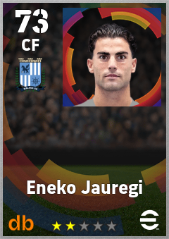 Eneko Jauregi — CF, OVR 73, MAX 73