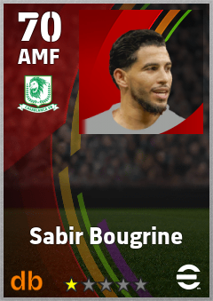 Sabir Bougrine — AMF, OVR 70, MAX 70