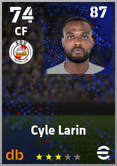 Cyle Larin eFootball player card