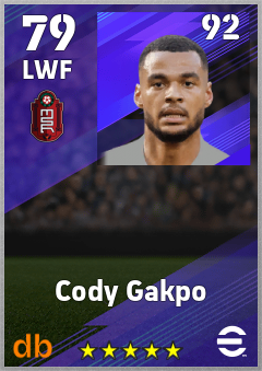 Cody Gakpo eFootball player card