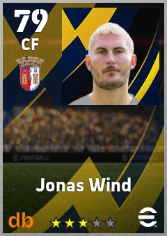 Jonas Wind eFootball player card