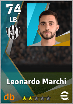 Leonardo Marchi — LB, OVR 74, MAX 74
