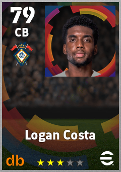 Logan Costa — CB, OVR 79, MAX 79