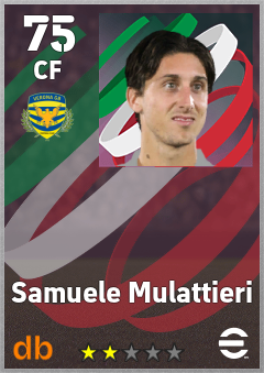 Samuele Mulattieri eFootball player card