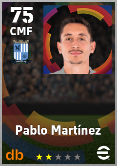 Pablo Martínez eFootball player card