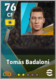 Tomás Badaloni eFootball player card