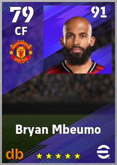 Bryan Mbeumo eFootball player card