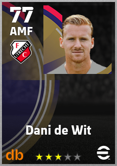 Dani de Wit — AMF, OVR 77, MAX 77
