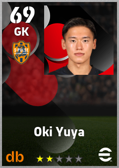 Oki Yuya eFootball player card