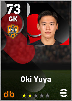 Oki Yuya eFootball player card